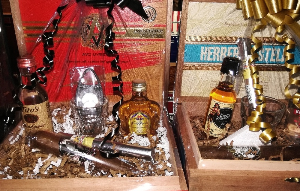 Giftsets for Men & Women cigar boxes
